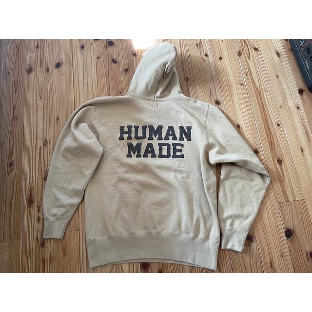 HUMAN MADE SNAP COLLAR HOODED SWEATSHIRT