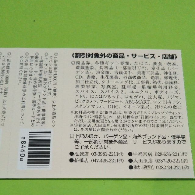 東武動物公園　団体枚数対応します！入園券1枚の金額を表示してあります。 チケットの施設利用券(動物園)の商品写真