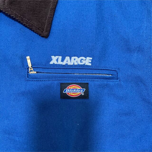 XLARGE(エクストララージ)のXLARGE × Dickies コラボジャケット メンズのジャケット/アウター(Gジャン/デニムジャケット)の商品写真