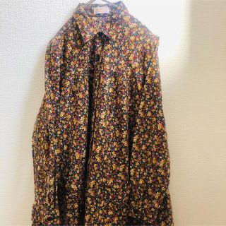 ビームスボーイ(BEAMS BOY)の【BEAMS BOY】総柄シャツ　花柄　古着　90s(シャツ/ブラウス(長袖/七分))