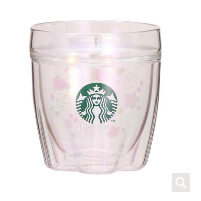 Starbucks Coffee(スターバックスコーヒー)のスターバックス SAKURA2022耐熱グラスオーロラ237ml インテリア/住まい/日用品のキッチン/食器(食器)の商品写真