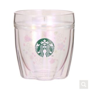 スターバックスコーヒー(Starbucks Coffee)のスターバックス SAKURA2022耐熱グラスオーロラ237ml(食器)