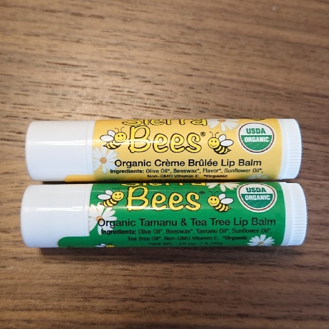 BURT'S BEES(バーツビーズ)の【未使用】リップバーム シエラビーズ 2個セット コスメ/美容のスキンケア/基礎化粧品(リップケア/リップクリーム)の商品写真