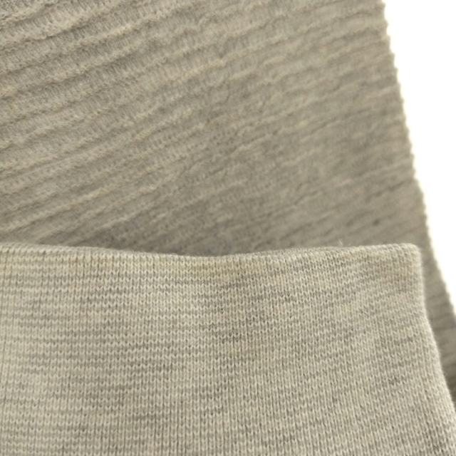 DIESEL(ディーゼル)のDIESEL ディーゼル ボーダーエンボスデザイン 長袖Tシャツ カットソー グレー メンズのトップス(Tシャツ/カットソー(七分/長袖))の商品写真