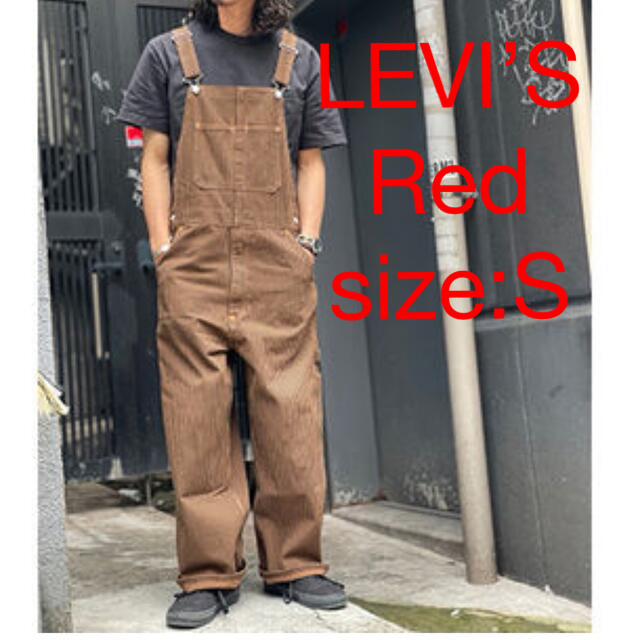 Levi's(リーバイス)のLEVI’S オーバーオール ストライプ S メンズのパンツ(サロペット/オーバーオール)の商品写真