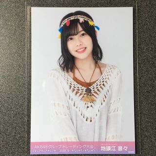 エイチケーティーフォーティーエイト(HKT48)のHKT48 地頭江音々 AKB48 トレーディング大会 2018.9 生写真(アイドルグッズ)