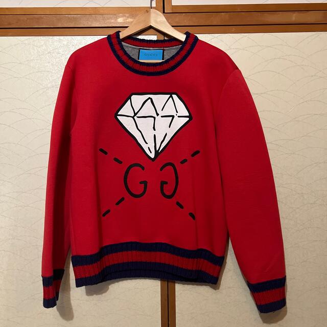 偉大な Gucci - GUCCI 16AW ゴーストダイヤ スウェット - hesnor.com