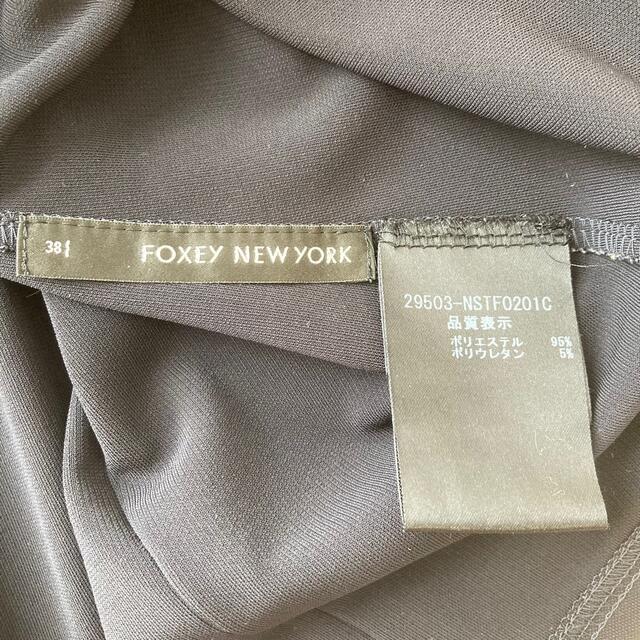 FOXEY NEW YORK 襟付きトップス 美品☆ FOXEY NEW YORK 襟付きトップス 美品☆