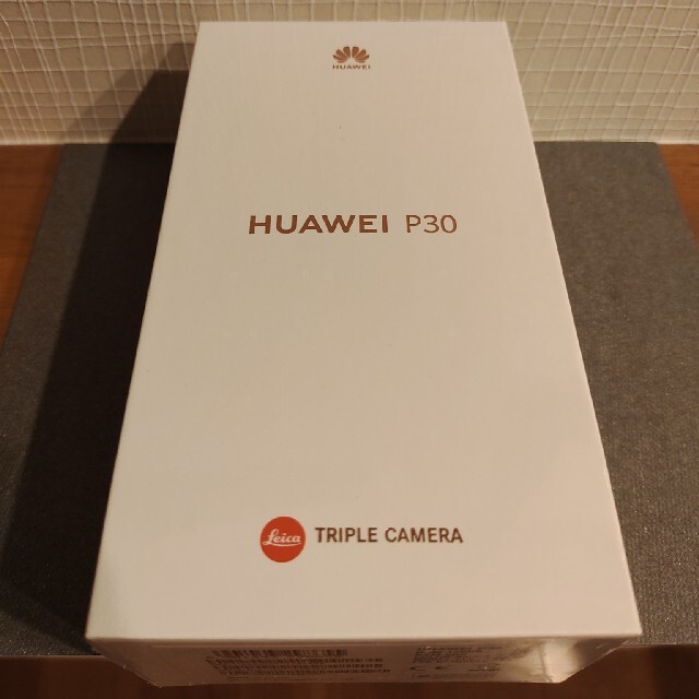 HUAWEI P30(オーロラ) 6GB/128GB SIMフリー 新品未開封