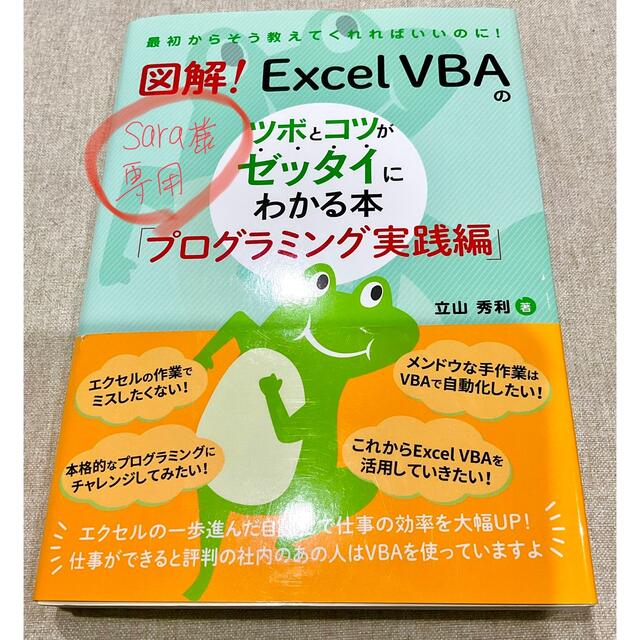 sara様専用　図解！Excel VBAのツボとコツがゼッタイにわかる本2冊組