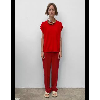 ザラ(ZARA)のZARA.2021AW(美品)ウールベスト(ベスト/ジレ)