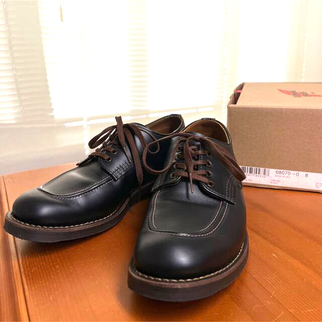 美品 レッドウィングREDWING 8070 スポーツオックスフォード 8D 【送料