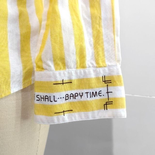 BAPY(ベイピー)のBAPY ベイピー　ストライプシャツ レディースのトップス(シャツ/ブラウス(長袖/七分))の商品写真