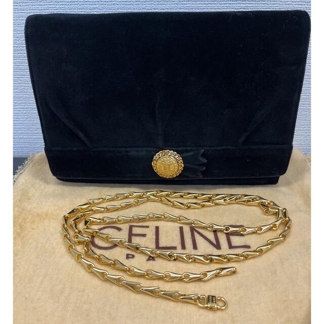 ヴィンテージ CELINE セリーヌ チェーンショルダーバッグ