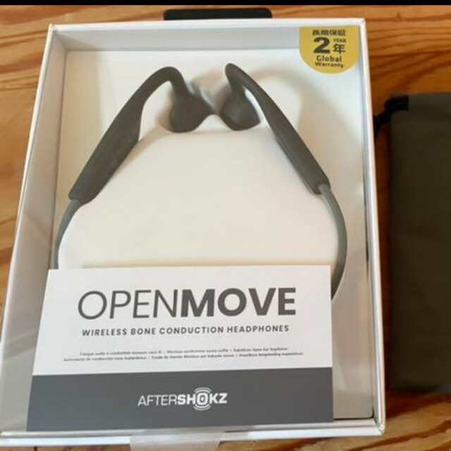 美品 高性能骨伝導イヤホン aftershokz openmoveの通販 by トラ9966's shop｜ラクマ