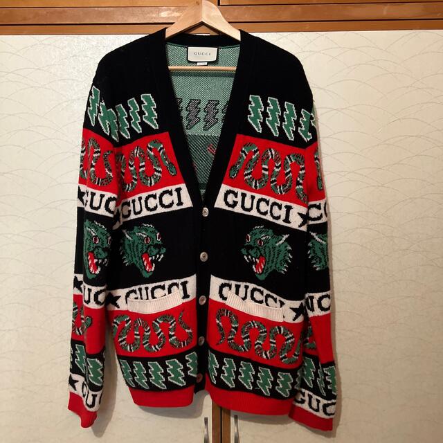 Gucci - GUCCI 19SS シンボルズ ジャカード カーディガン