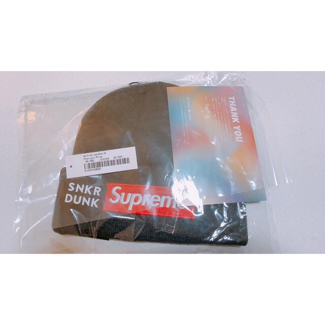 セール好評 Supreme - Supreme New Era®Box Logo Beanie Charcoalの