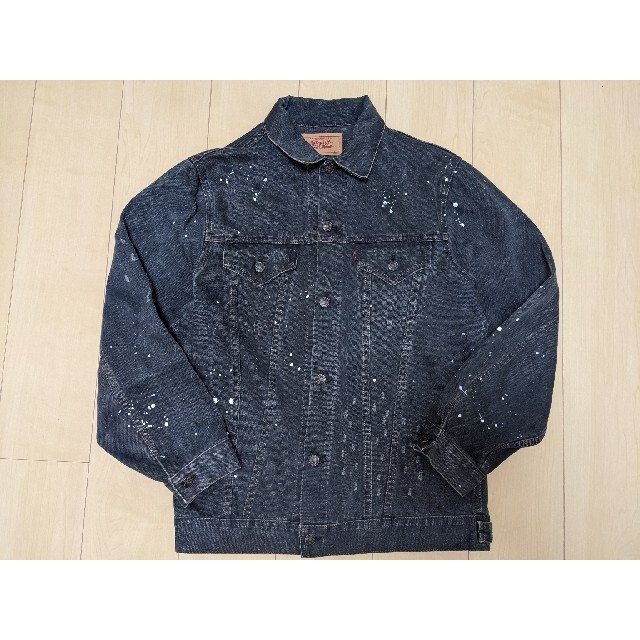 Levi S 極美品 ロンハーマン横浜購入 Levis 日本製 ブラックデニム ダメージ加工の通販 By La Paz S Shop リーバイス ならラクマ