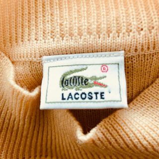 ラコステ(LACOSTE)のお値下げ❣️ラコステ/未使用品/ニット/カーデガン&ワンピース/M〜L❣️(ひざ丈ワンピース)