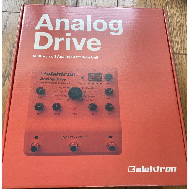 ELEKTRON Analog Drive ディストーション エフェクター