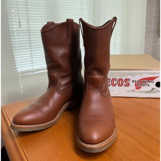 レッドウィング(REDWING)の美品　レッドウィングREDWING 8845 ペコス　9E(ブーツ)