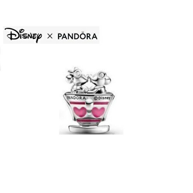 Disney × PANDORA チャーム ミッキー&ミニー パーク限定