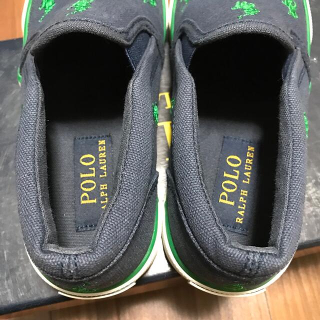 POLO RALPH LAUREN(ポロラルフローレン)のラルフローレン キッズ18cm スリッポン 靴 キッズ/ベビー/マタニティのこども用ファッション小物(靴下/タイツ)の商品写真