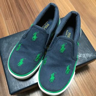 ポロラルフローレン(POLO RALPH LAUREN)のラルフローレン キッズ18cm スリッポン 靴(靴下/タイツ)