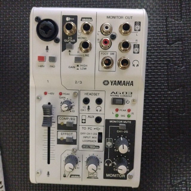 YAMAHA AG-03 オーディオミキシングコンソール YAMAHA AG-03 オーディオミキシングコンソール