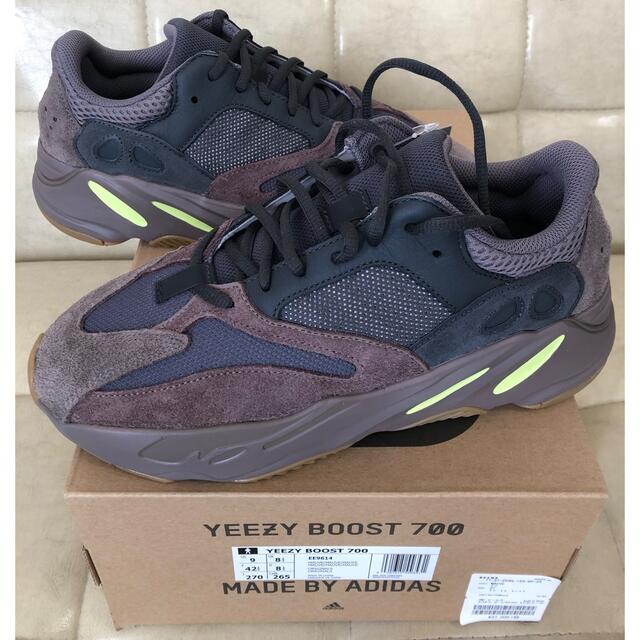 adidas(アディダス)のADIDAS ORIGINALS YEEZY BOOST 700 MAUVE メンズの靴/シューズ(スニーカー)の商品写真