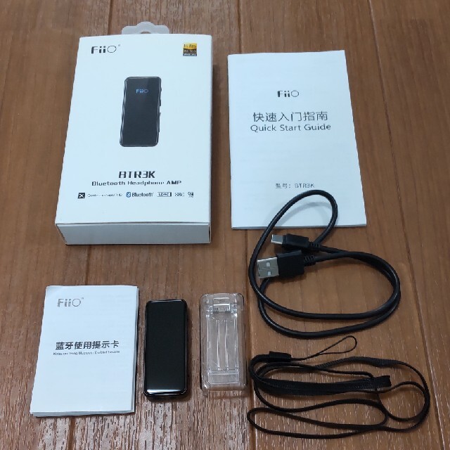 FIIO｜フィーオ Bluetoothアンプ Black FIO-BTR3K-B