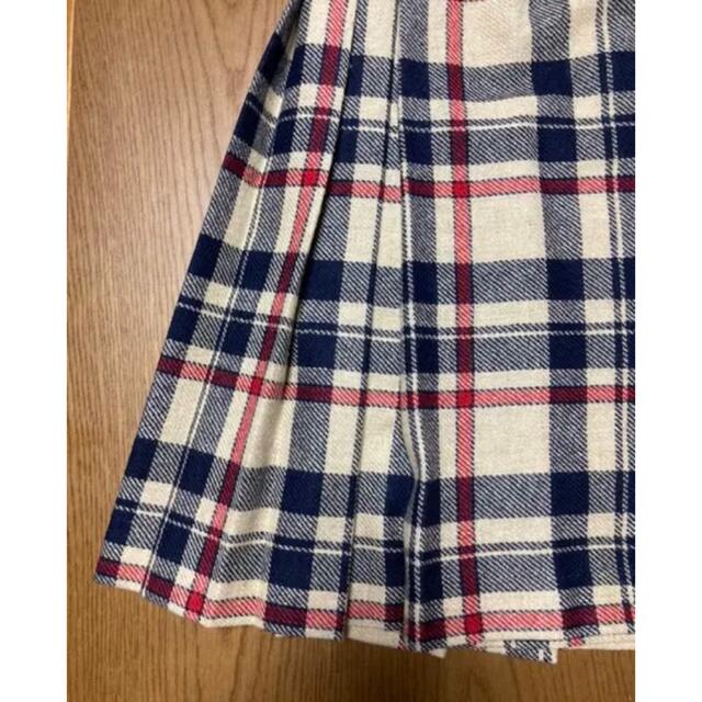 MARGARET HOWELL(マーガレットハウエル)のチェックスカート　MHL  チェック　スコットランド製 レディースのスカート(ひざ丈スカート)の商品写真