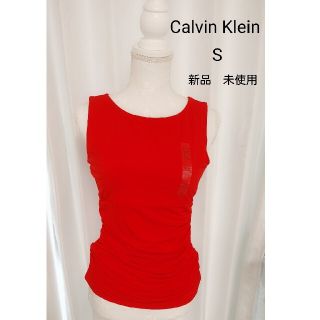 カルバンクライン(Calvin Klein)の【新品٠未使用】Calvin Klein ノースリーブカットソー(カットソー(半袖/袖なし))