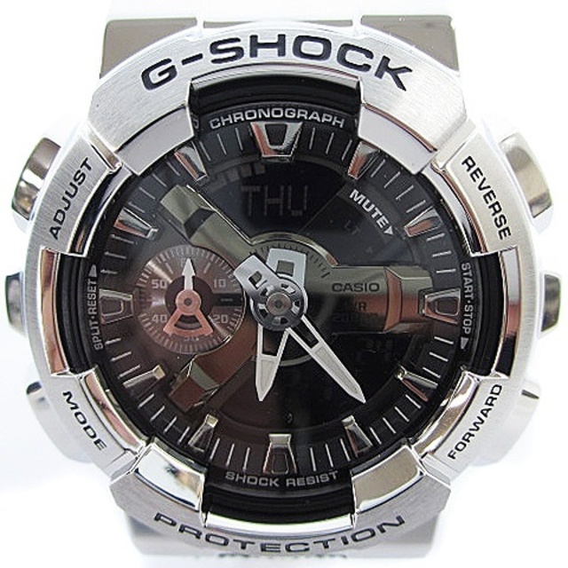 G-SHOCK Gショック GM-110-1ADR メタルカバード アナデジ 黒 あなたに