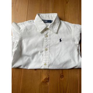 ラルフローレン(Ralph Lauren)のラルフローレン　白　シャツ　120(Tシャツ/カットソー)