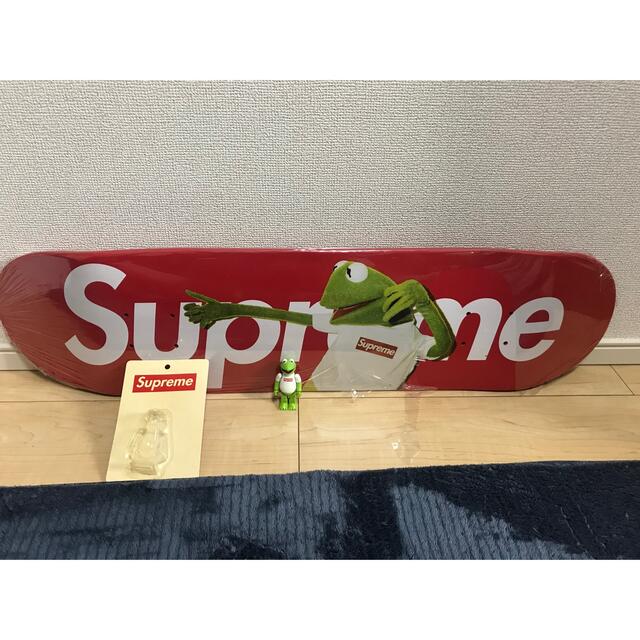 即出荷】 supreme Kermit skate board deck KUBRICK スケートボード