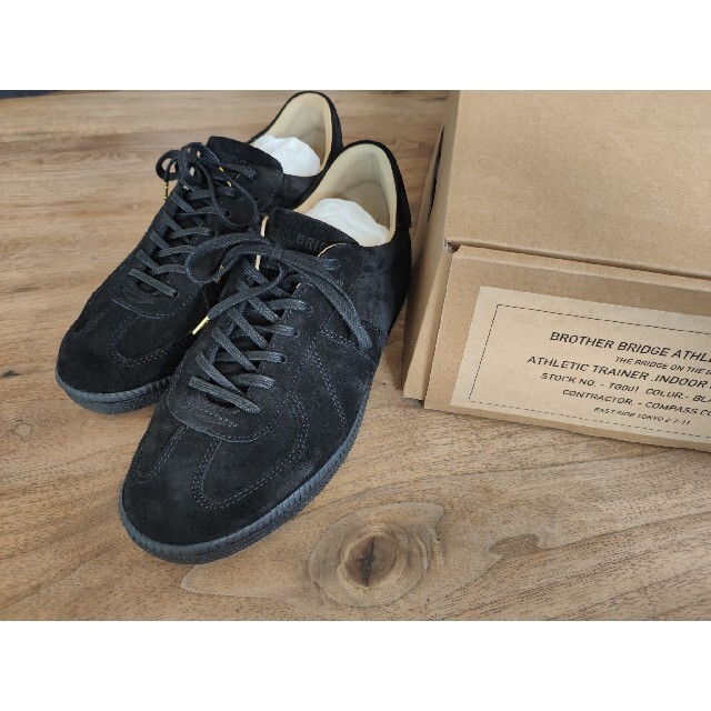 Alden(オールデン)の【新品室内試着】BROTHER BRIDGE ベルリン オールブラック限定モデル メンズの靴/シューズ(スニーカー)の商品写真
