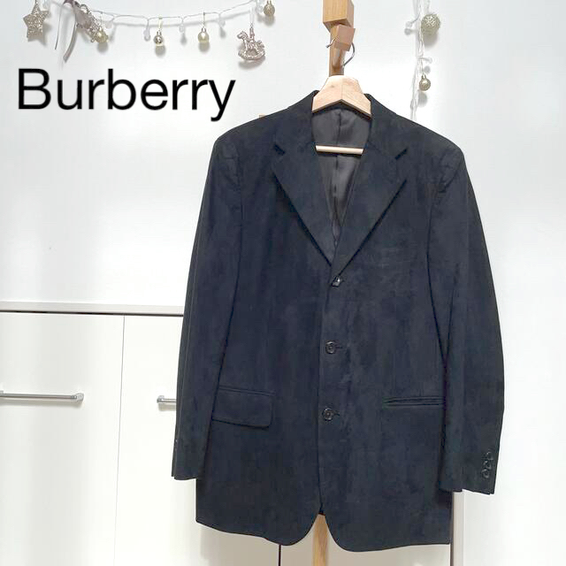 BURBERRY(バーバリー)の【美品】バーバリー スエードレザー メンズスエードジャケット メンズのジャケット/アウター(テーラードジャケット)の商品写真