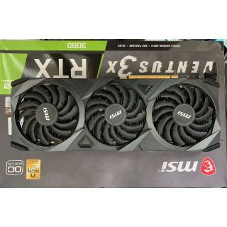 ゲーミング用RTX3080 MSI VENTUSX3 非LHR(PCパーツ)