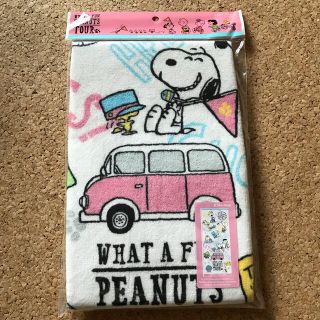 スヌーピー(SNOOPY)の新品未開封　スヌーピー　フェイスタオル　USJ(タオル)