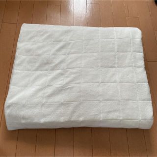 ムジルシリョウヒン(MUJI (無印良品))の無印良品マットレスベッドカバー　綿100% セミダブル(シーツ/カバー)