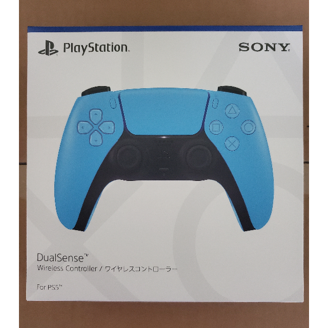 PS5 ワイヤレスコントローラー　DualSense スターライトブルーエンタメ/ホビー