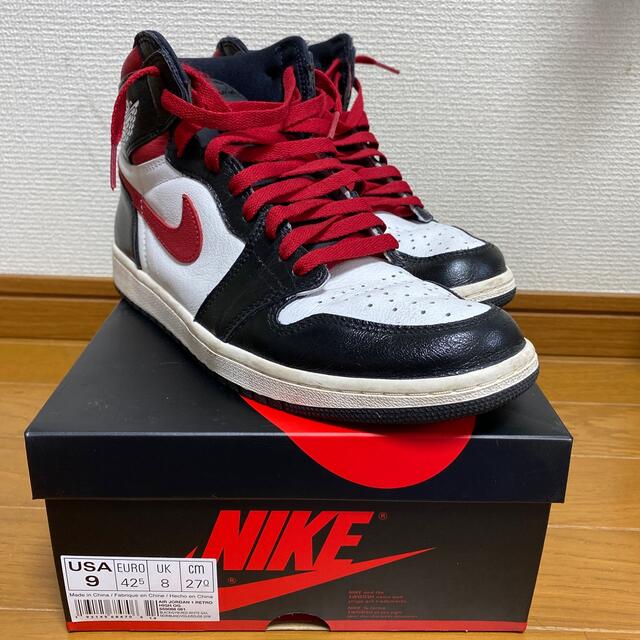 AJ1 ジムレッド