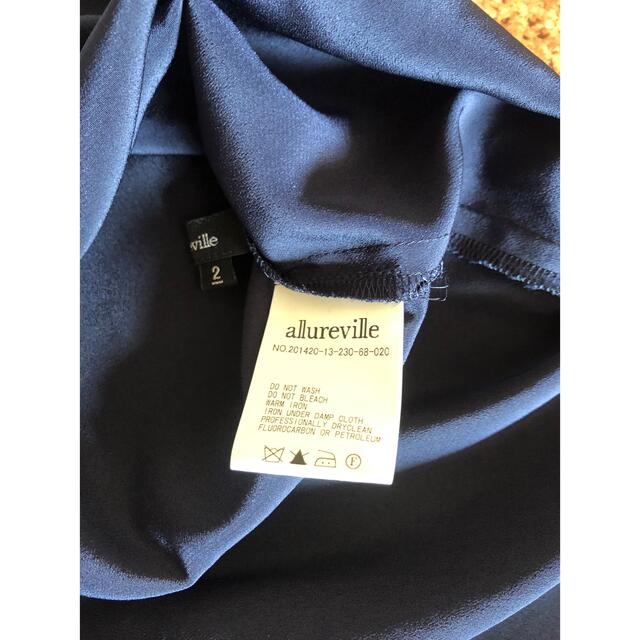 allureville(アルアバイル)の美品‼️アルアバイルのブラウス レディースのトップス(シャツ/ブラウス(半袖/袖なし))の商品写真
