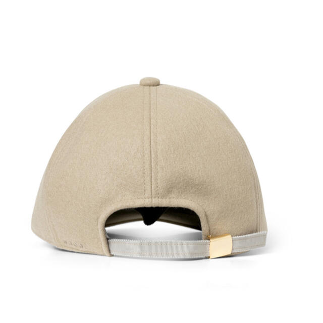 sacai(サカイ)の新品未使用タグ付　sacai Wool Melton S Cap ベージュ メンズの帽子(キャップ)の商品写真