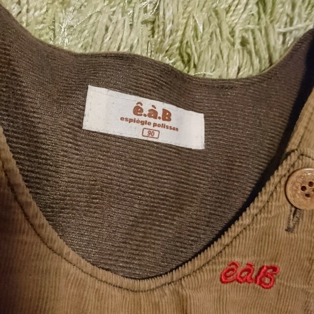 e.a.B(エーアーベー)の【値下げ】e.a.B ジャンパースカート キッズ/ベビー/マタニティのキッズ服女の子用(90cm~)(ワンピース)の商品写真