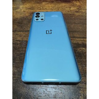 アンドロイド(ANDROID)のONEPLUS 9R ブルー　RAM8GB ROM128GB(スマートフォン本体)