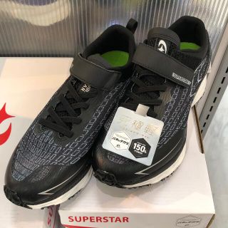 スーパースター(SUPERSTAR)のかなママ様専用値下げ新品/未使用スーパースター/バネのちから/19.5(スニーカー)