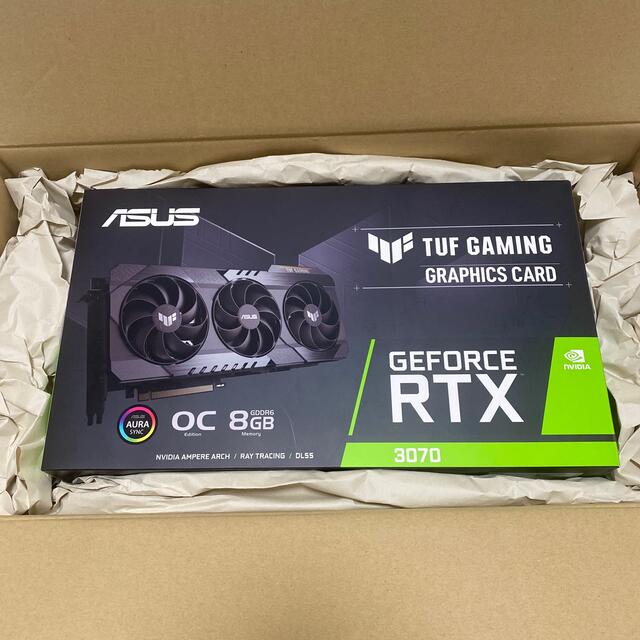 極美品 GEFORCE RTX3070  TUF GAMING  (非LHR)