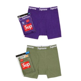 シュプリーム(Supreme)のsupreme hanes boxer briefs 1枚ずつM(ボクサーパンツ)